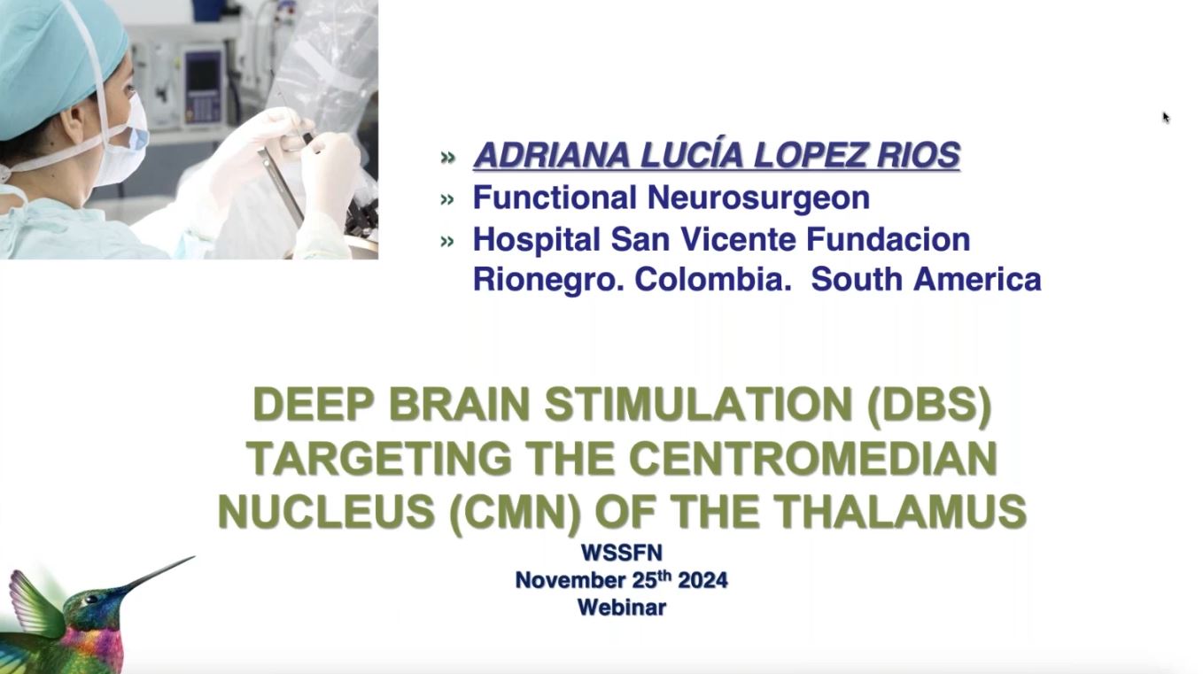 Deep Brain Stimulation (DBS) Targeting the Centromedian Nucleus (CMN) of the Thalam