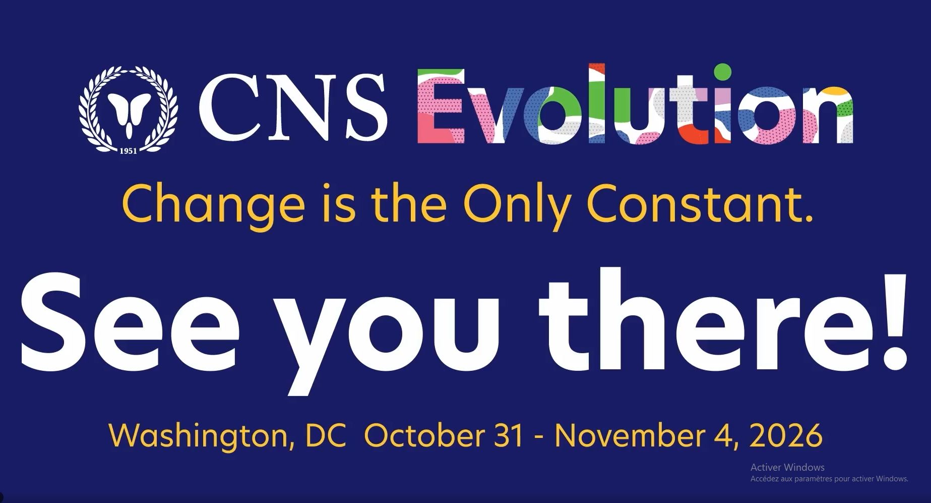 2026 CNS Annual Meeting: Evolution