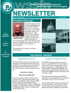 WSSFN Newsletter Spring 2005.pub