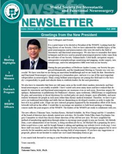 WSSFN Newsletter Fall 2009